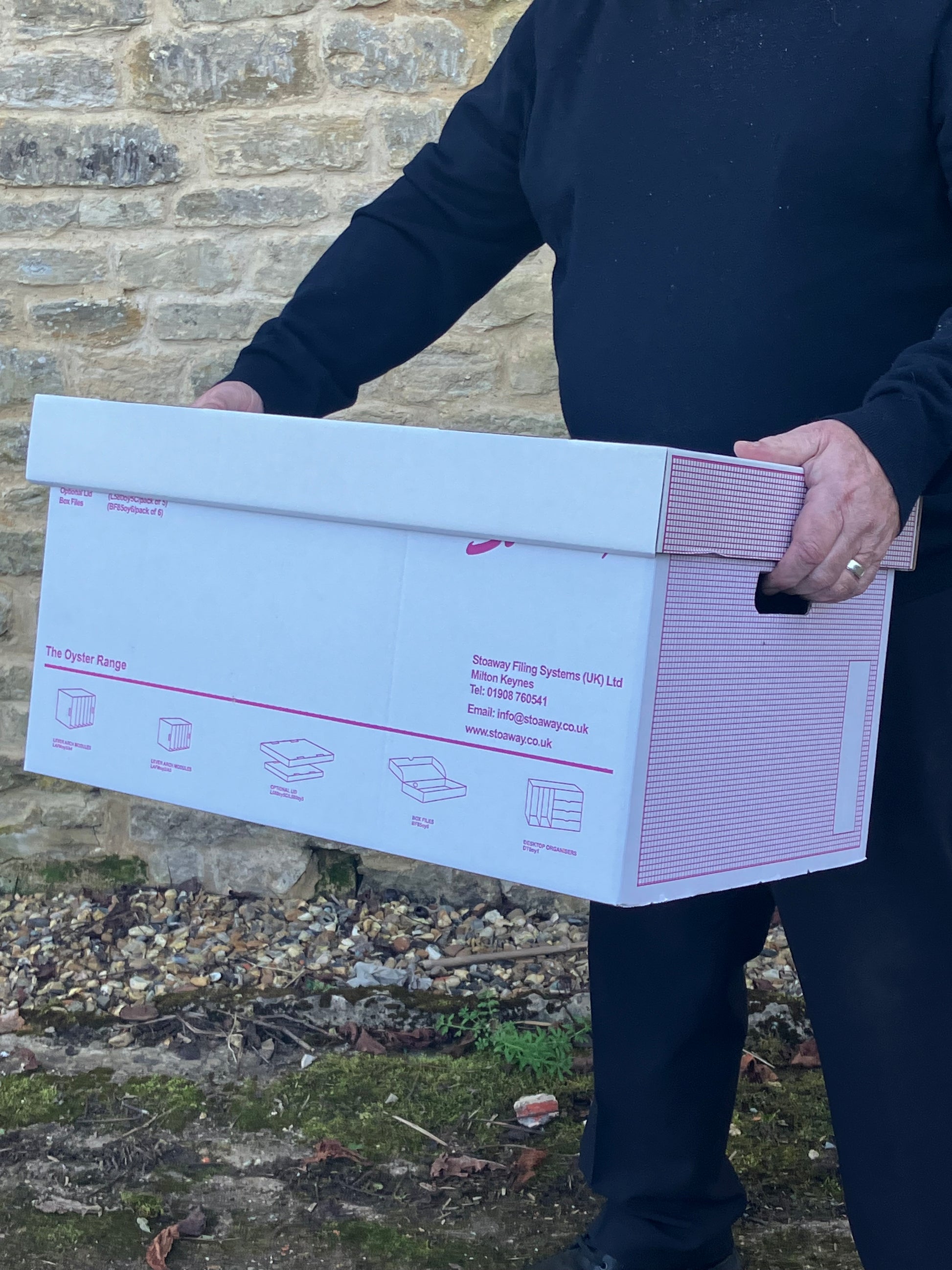 A4 Portable Lever Arch Filing Module - Pack of 5 complete with matchin ...